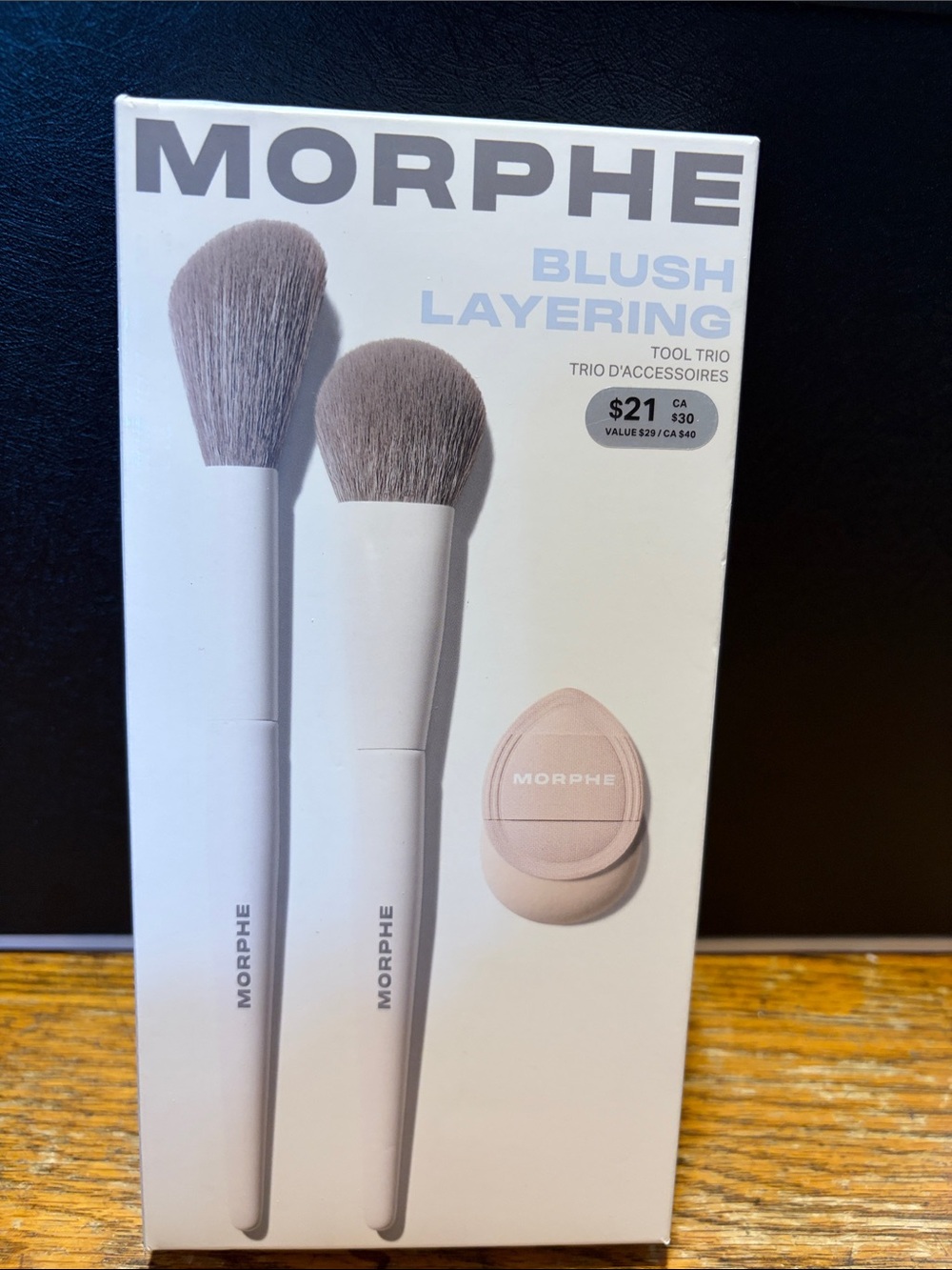 Morphe Blush Layering Tool Trio brushes